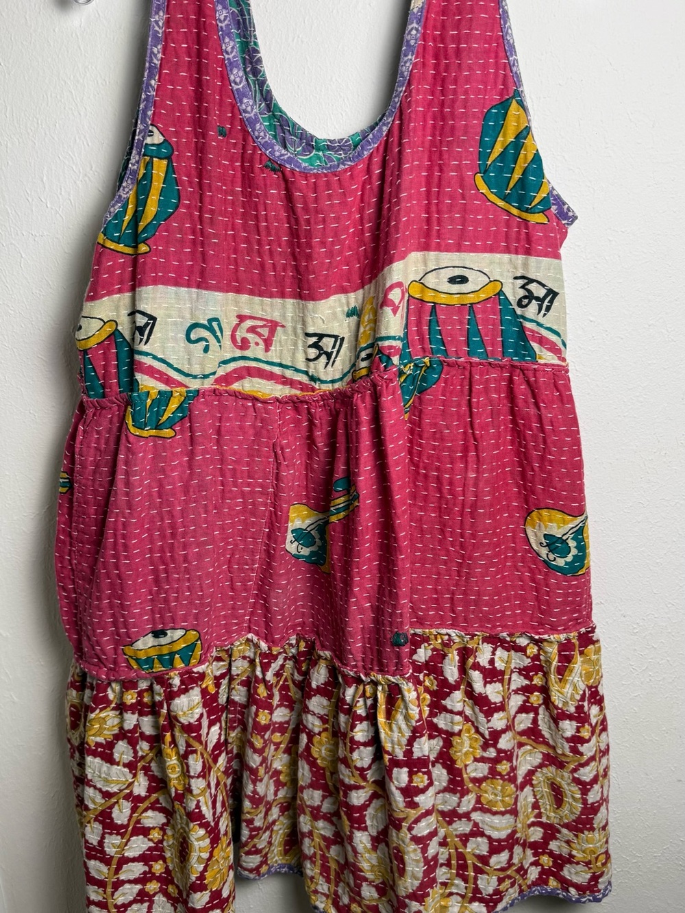 OSFM hippie sack dress w pockets - Picture 6 of 8